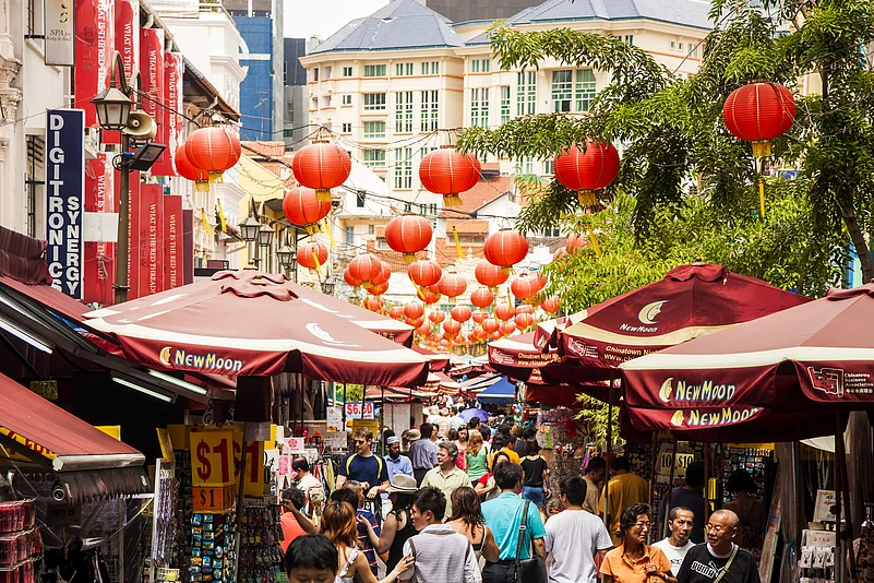 Local markets at Chinatown