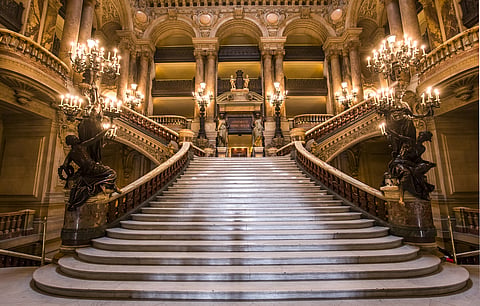 The Palais Garnier, Opera of Paris France