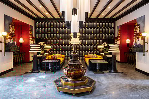 The interiors of Pemako Punakha celebrates local culture