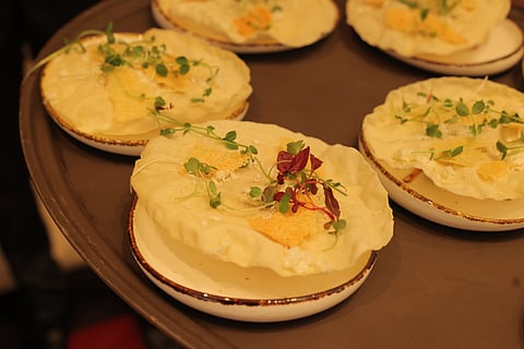 A dish prepared by the chefs at the Conosh Masterclass 