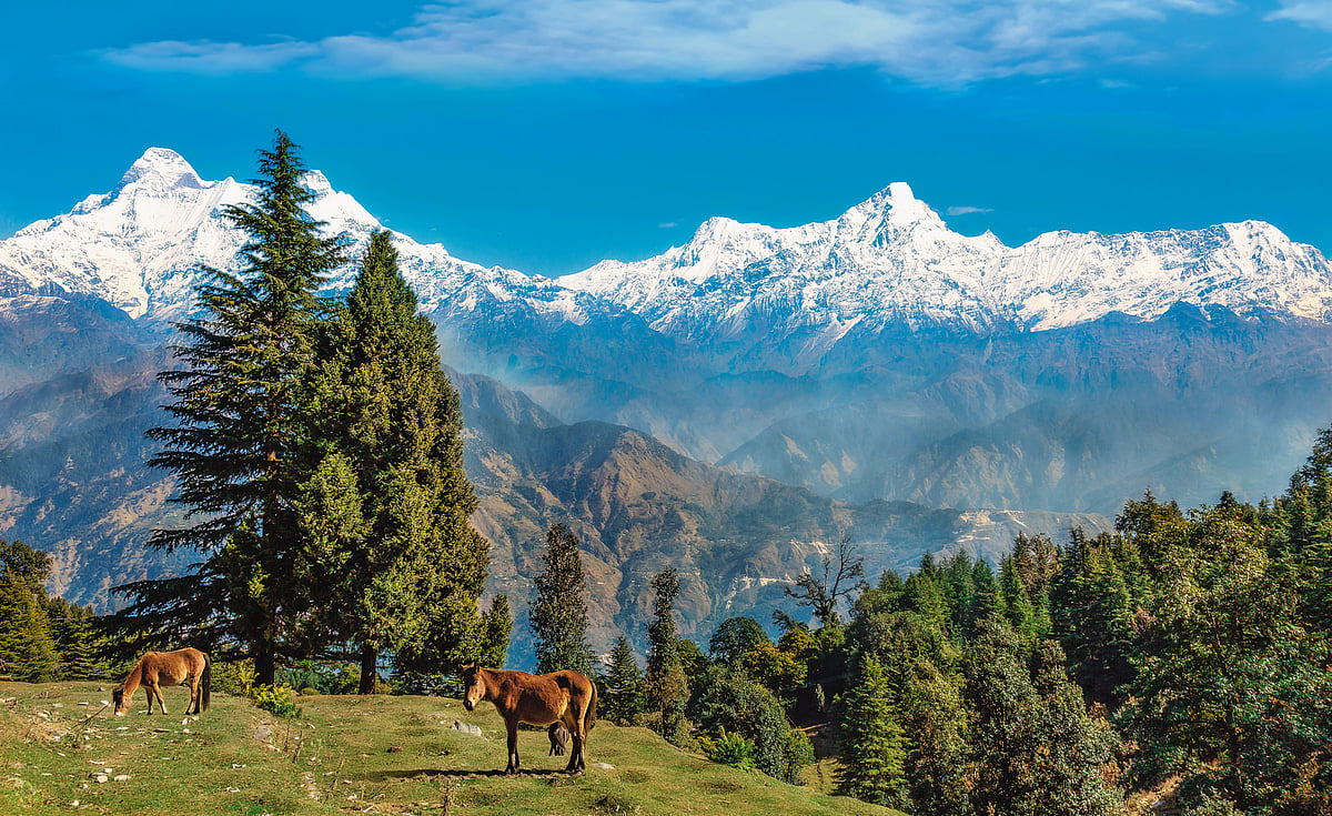 Get rewarded by stunning vistas as you explore Uttarakhand