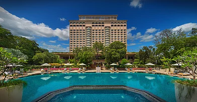 Taj Mahal, New Delhi : The sprawling Taj Mahal hotel stands proudly in Lutyens Delhi