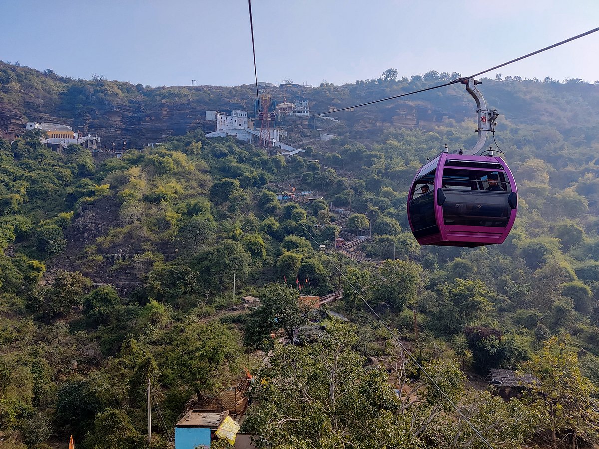 Chitrakoot ropeway at Hanuman Dhara