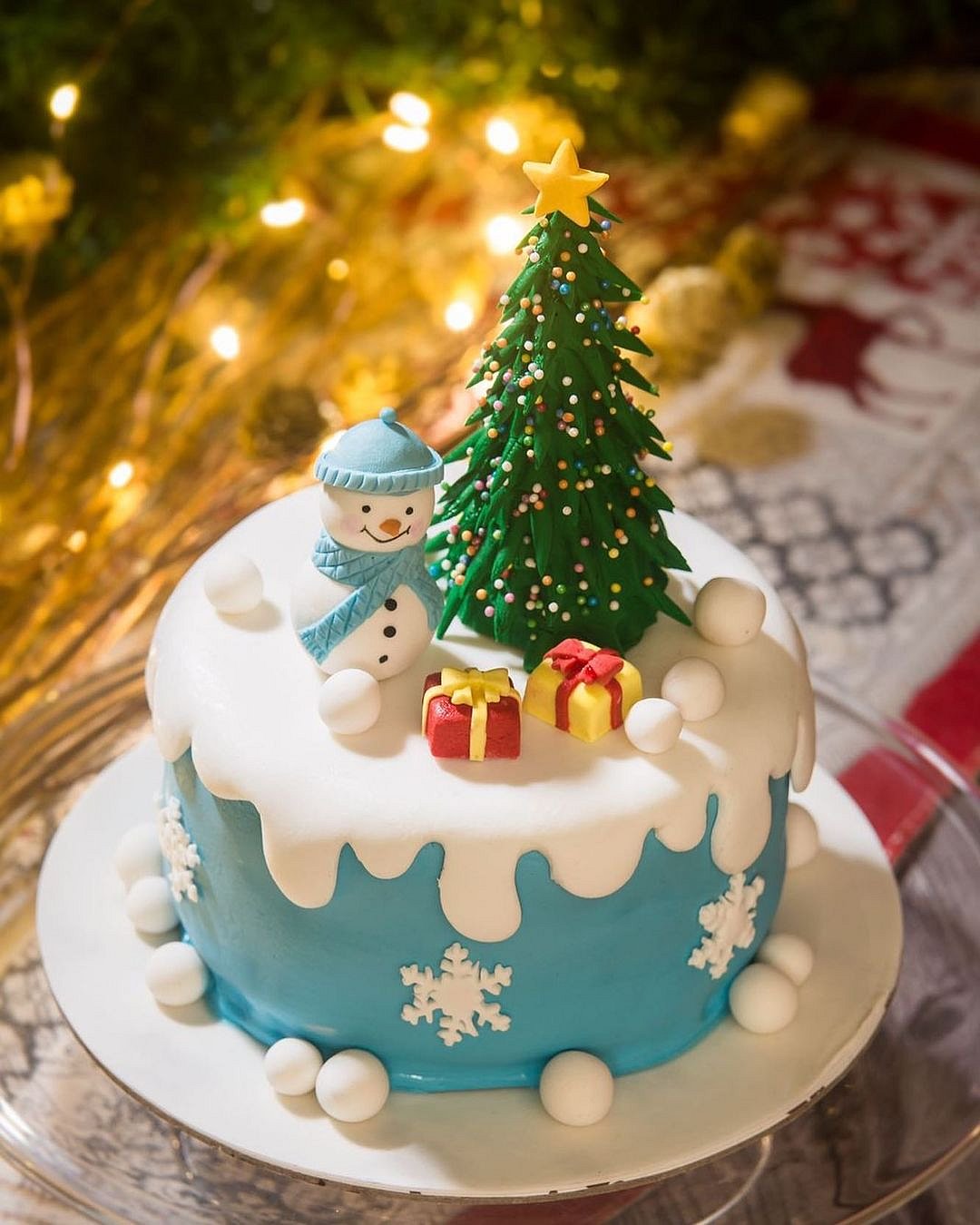 Christmas special cake at Kookie Jar
