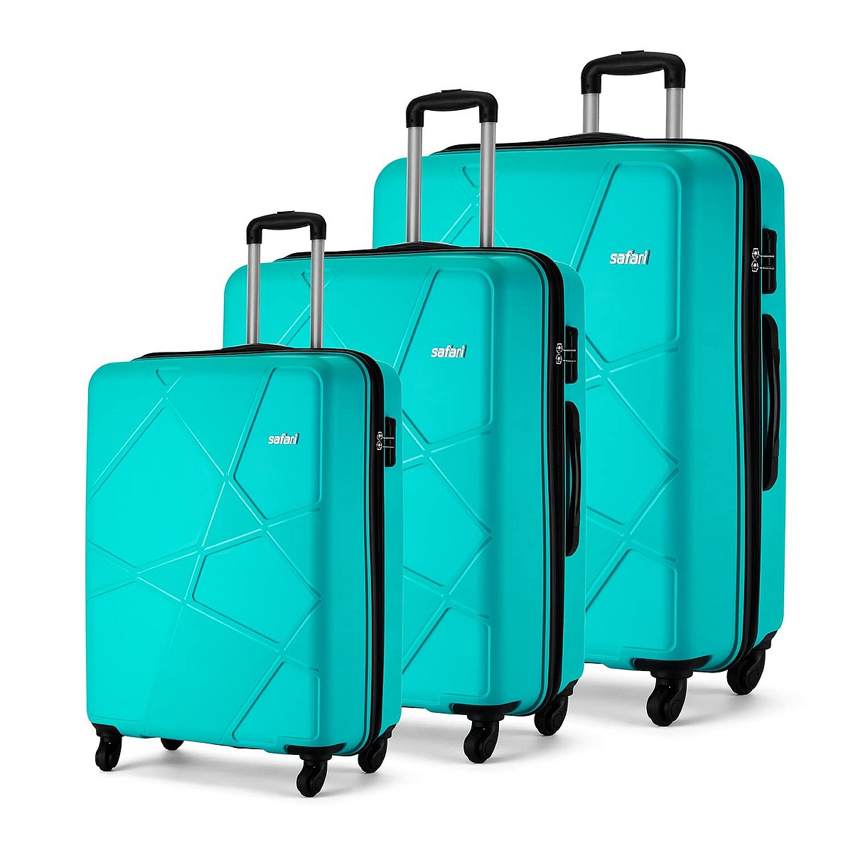 Three-piece set of the Safari Pentagon luggage set