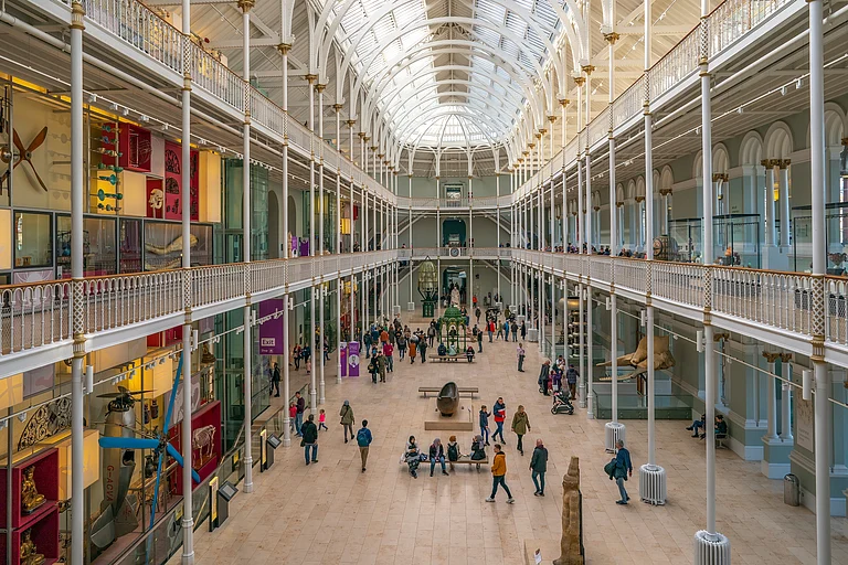 Inside the National Museum of Scotland - Shutterstock