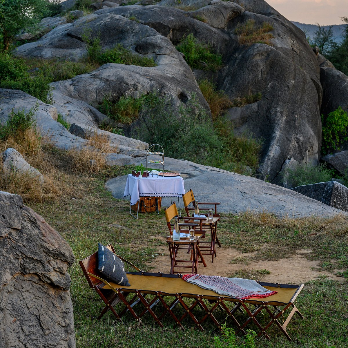 The setup for Hi-Tea