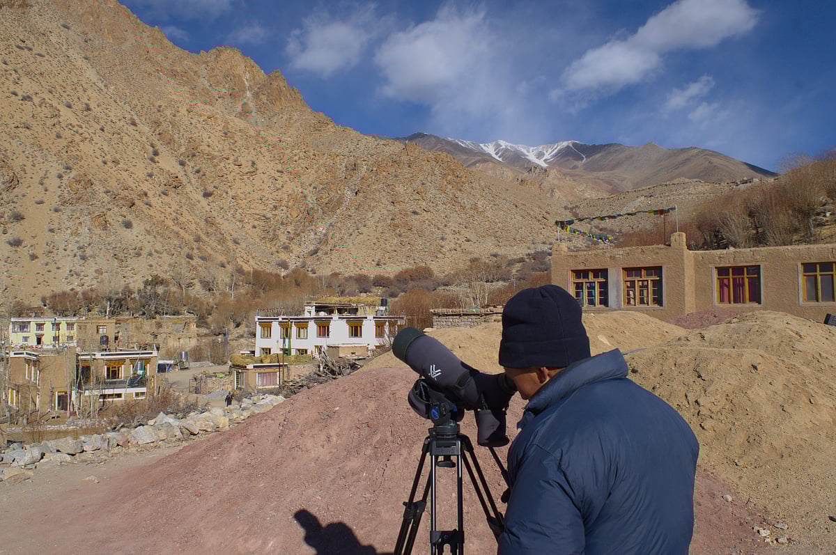 Morup Namgail, another seasoned spotter