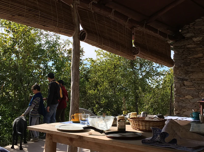 The Tanhau Homestay has some of the best views of Jim Corbett National Park and the Kosi River