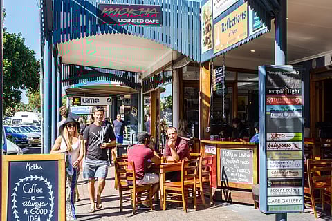 Coffee shop and eateries in Byron Bay