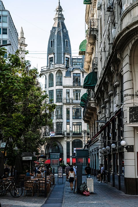 A street view of Buenos Aires