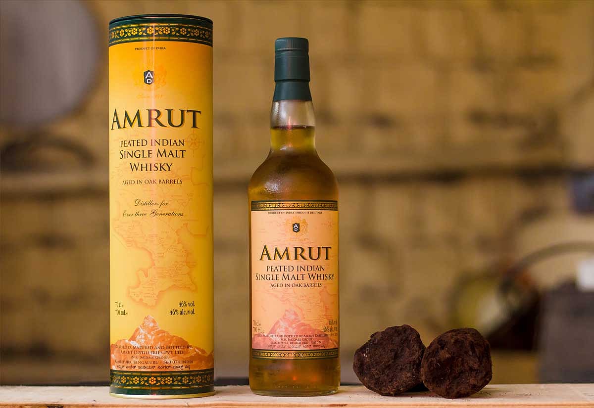 This Indian Single Malt has a licorice-bourbon scent