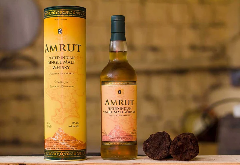 This Indian Single Malt has a licorice-bourbon scent
