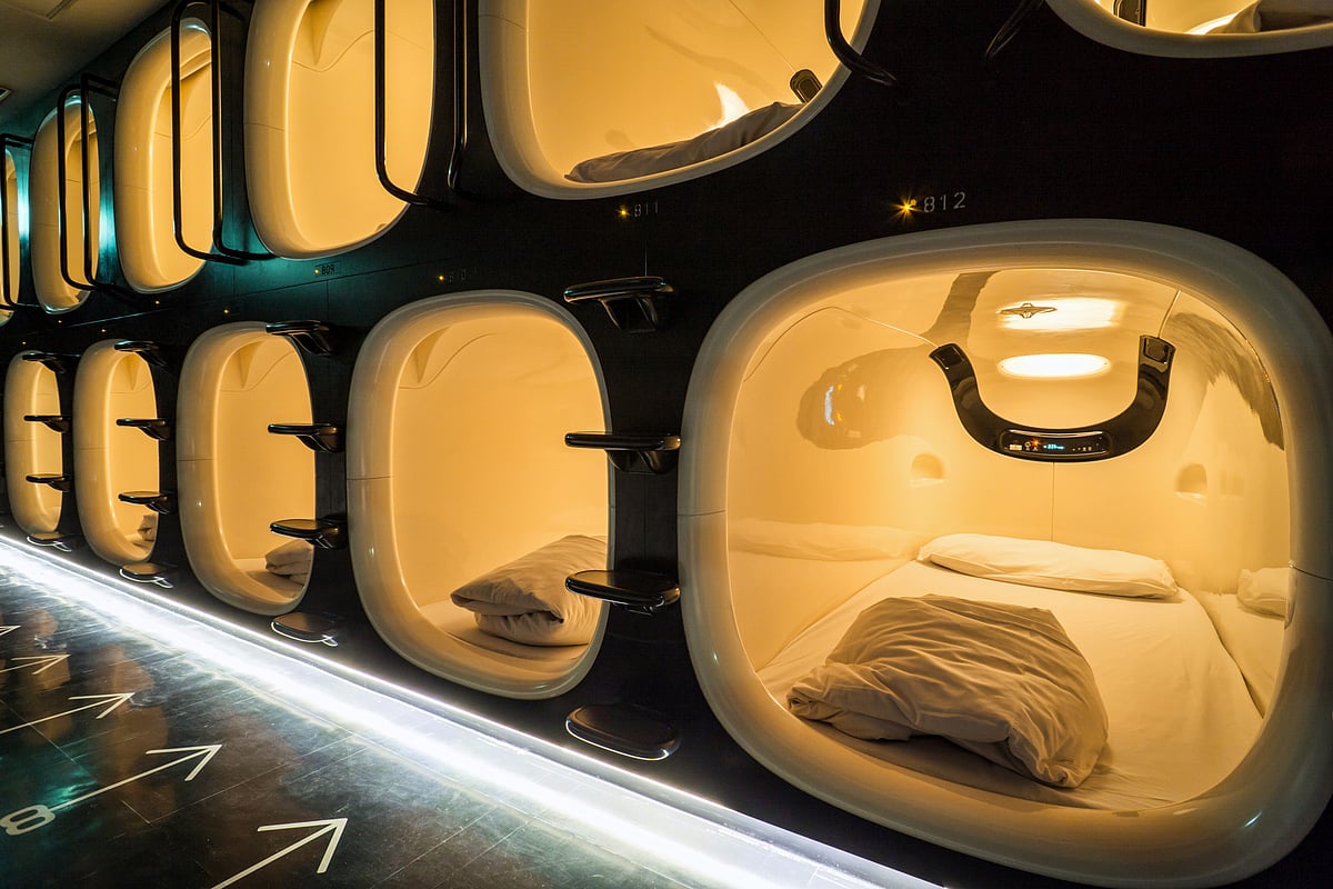 Hyderabad Airport Introduces Cost-Effective Resting Pods For Passengers