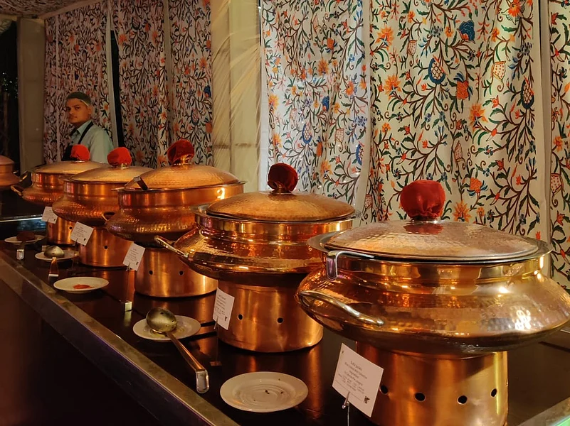 Buffet at Kashmiri Food Festival at JW Marriott in Aerocity, New Delhi