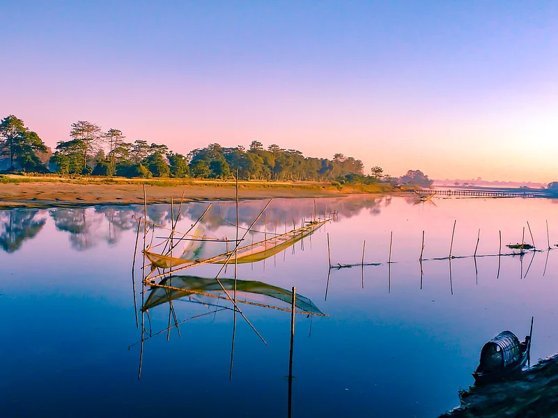 Majuli, the largest river island in the world