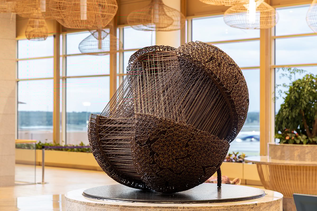 Artwork at T2, Bengaluru Airport