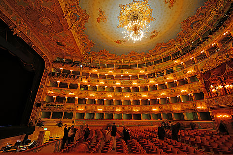 Originally built in 1776 and rebuilt several times due to fires, Teatro La Fenice (the Phoenix) is the famous opera house of Venice