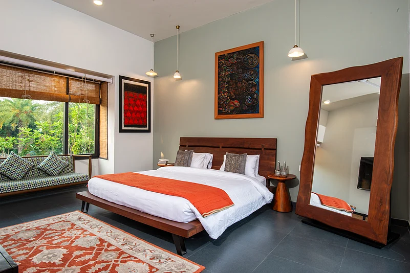 One of the rooms