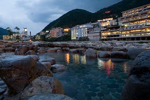 Gero Onsen offers a tranquil escape with stunning natural surroundings