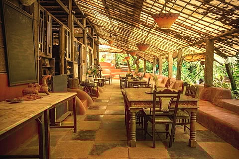 Khaama Khetna village offers traditionally handcrafted cabanas and tree houses