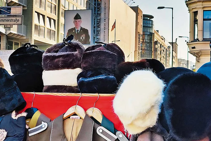 The Checkpoint Charlie border crossing