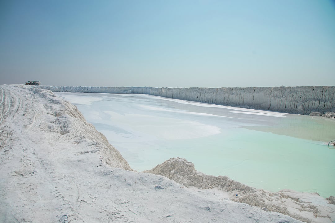 Marble dumping yard at Kishangarh