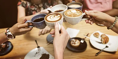 Shutterstock : The burgeoning café culture is a result of the city being a melting pot of various cultural influences