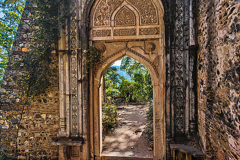 The twin forts of Palamu are fine examples of Mughal architecture 