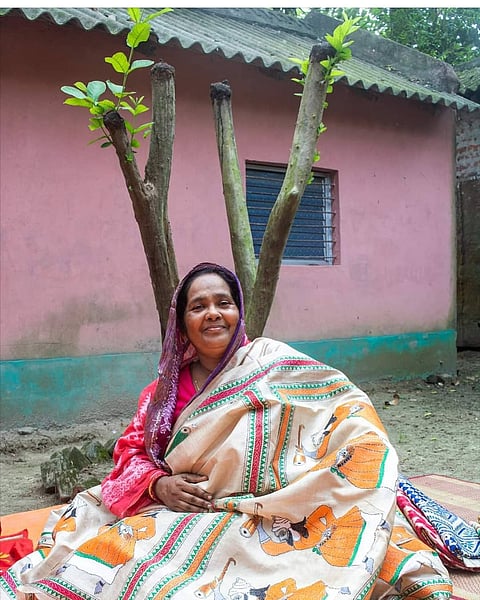 Nanoor houses more than 1000 practising Kantha artists 