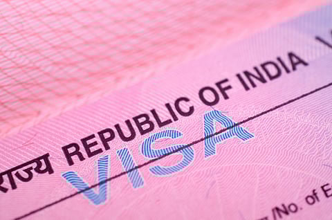 A visa for Indian travel