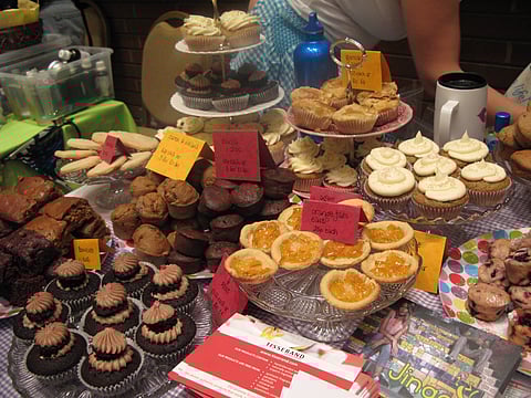 Desserts at the London Vegan Festival