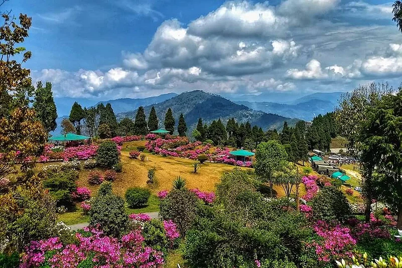 Deoloo Hill is the highest point in Kalimpong