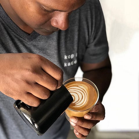 At Kopi Kade, sip on specialty medium roast coffees 