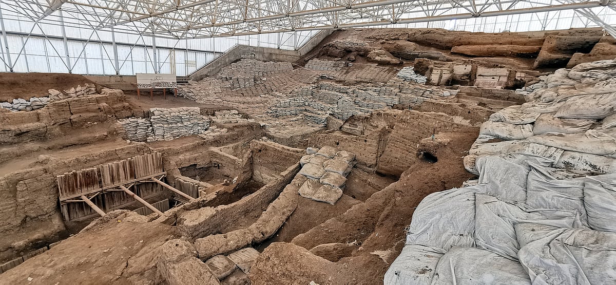 The Çatalhöyük archaeological site predates Indus Valley Civilisation by a few thousand years