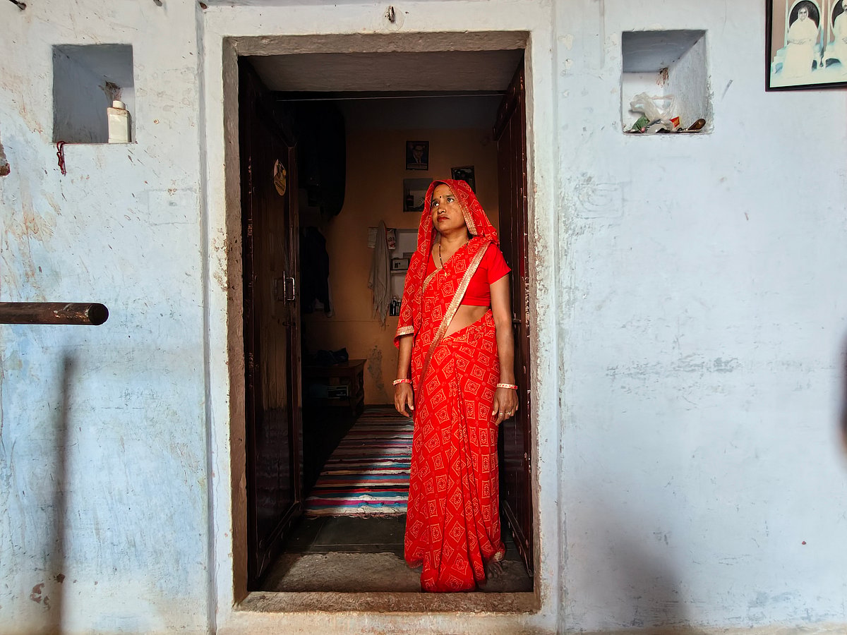 Prem Devi holds the title of Bunkar Sakhi