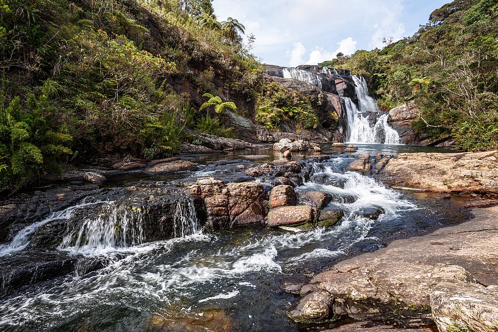 Baker's Falls, Horton Plains National Park