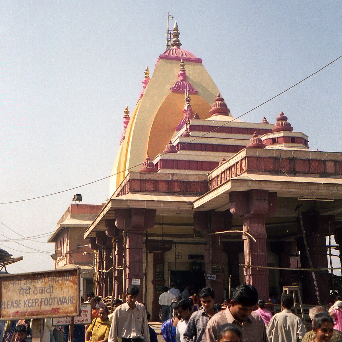 The Mahalaxmi temple was built in 1831 