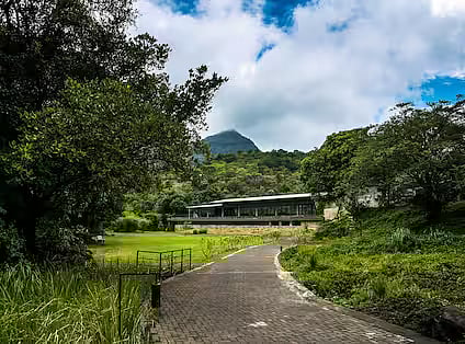 The estate is 2,500-acres of mountainous lands, farm fields, and dense forests