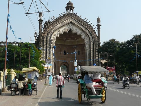 The Rumi Darwaza  is the symbol of Lucknow