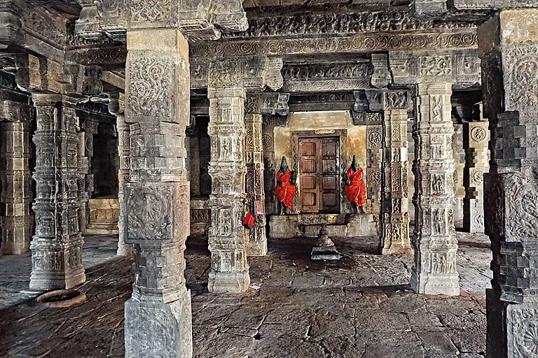 Each of the 48 pillars in the mandapa at Airavatesvara bears its own deity and story - Saroj Sirkeck
