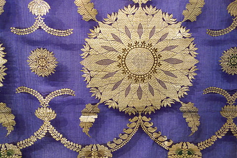The famous Banaras brocade became a byword for European luxury and the Banarasi sari a must for North Indian brides