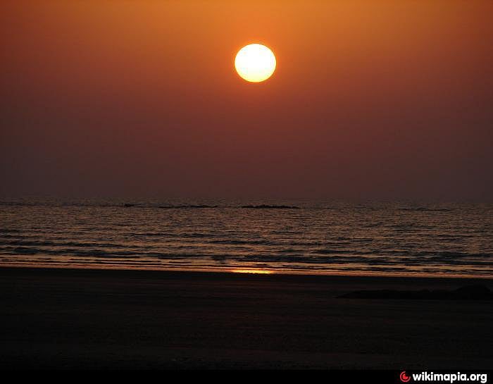 Sunset at Navapur beach