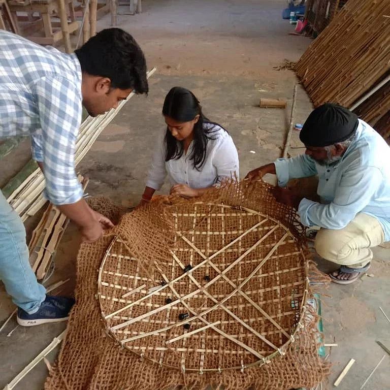 The Auroville Bamboo Centre works towards promoting bamboo as a sustainable and eco-friendly resource