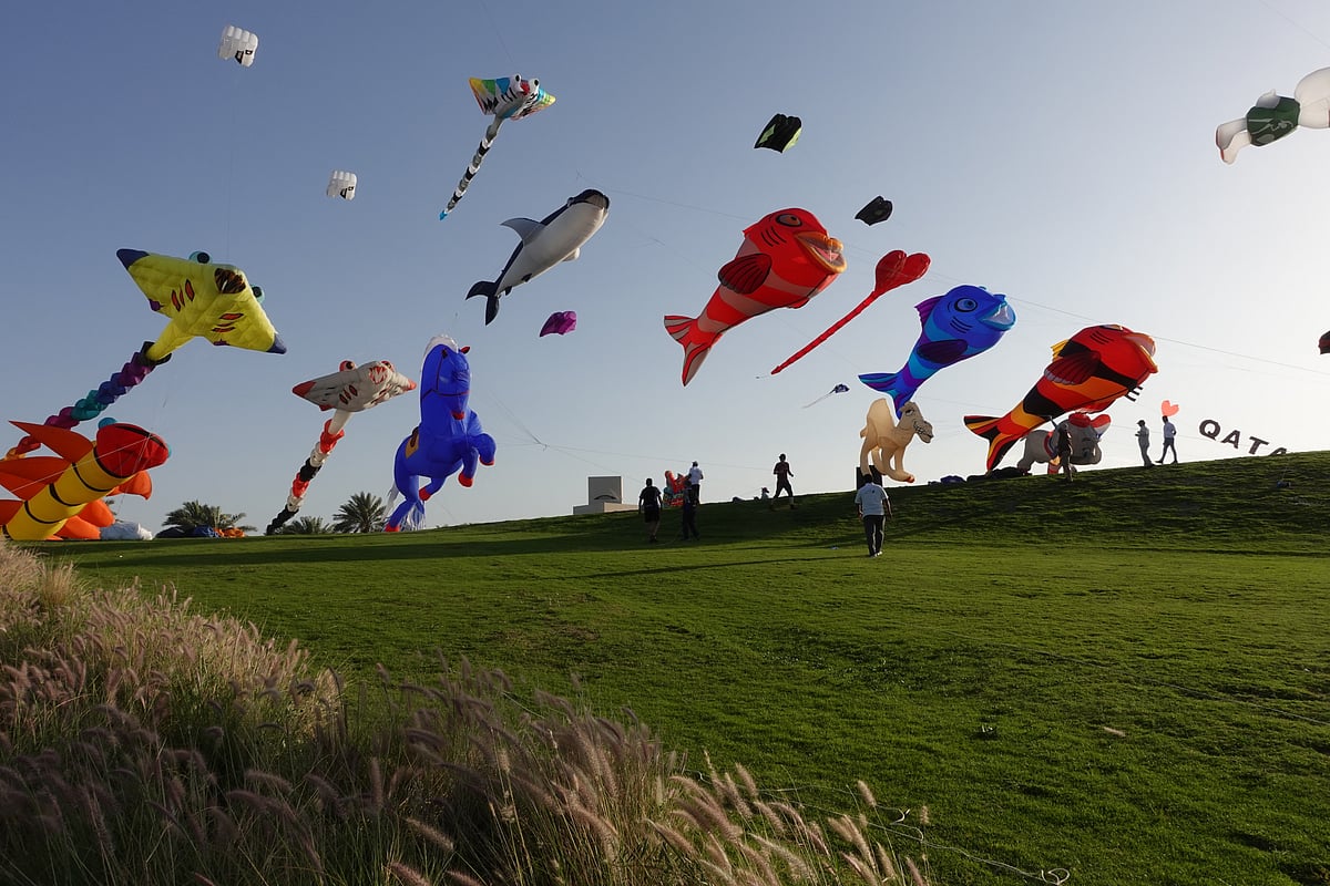 See tradition and creativity come together against the stunning Doha skyline.