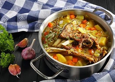 196flavors/Instagram : kjötsúpa is a hearty soup of meat and root vegetables that will make your winter much more delicious