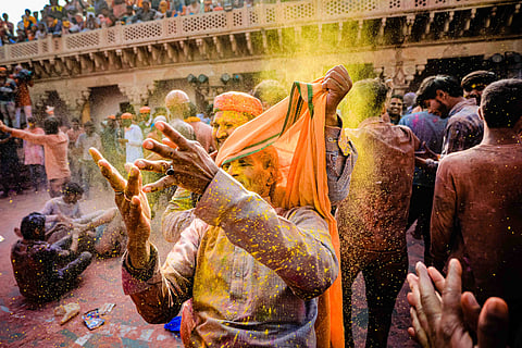 Holi at Vrindavan 