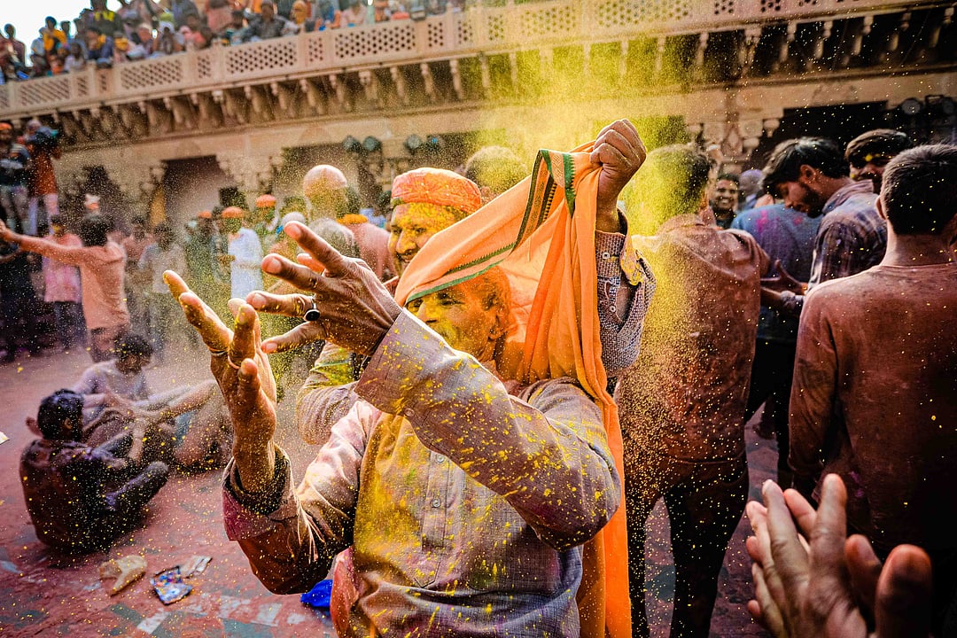 Holi at Vrindavan