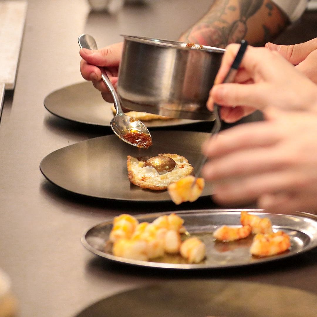 Disfrutar in Barcelona has a tasting menu with 20 to 30 dishes