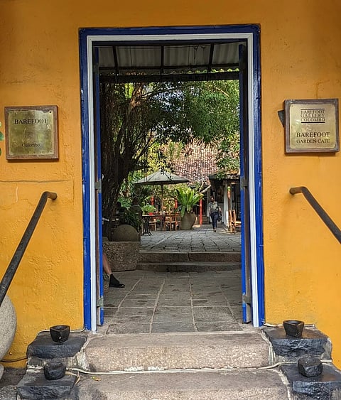 Barefoot is a garden cafe that also houses a boutique